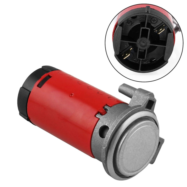 Compressore d'aria portatile da 12 V per veicoli per camion con clacson, 12V Red