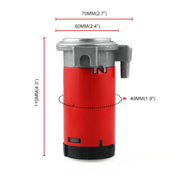 Compressore d'aria portatile da 12 V per veicoli per camion con clacson, 12V Red