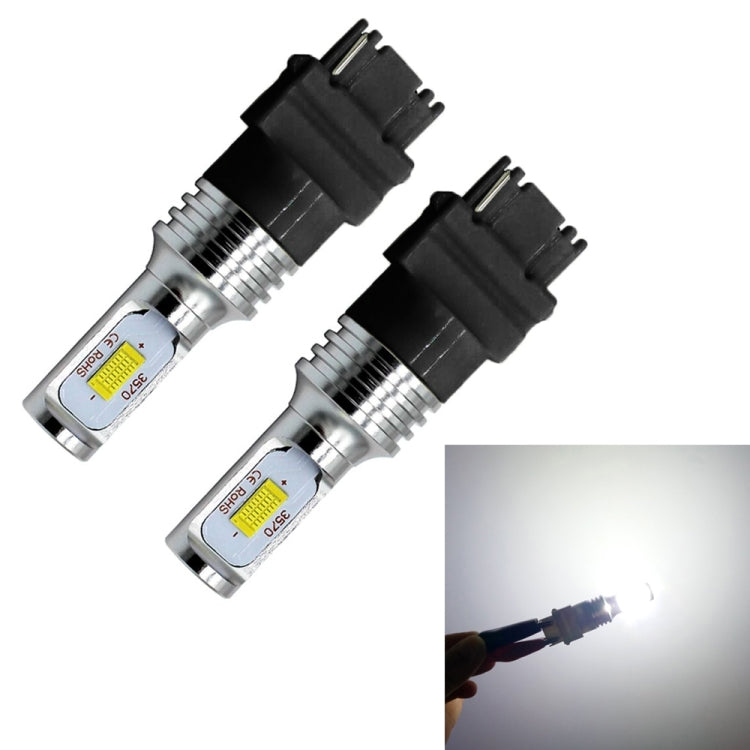 2 PZ 3156 72W 1000LM 6000-6500K Auto Auto Turn Backup Lampadine LED Luci di retromarcia, DC 12-24V, 3156 Backup Light, T25(3156), 3156
