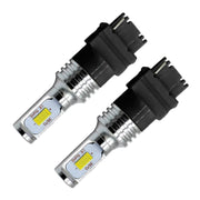 2 PZ 3156 72W 1000LM 6000-6500K Auto Auto Turn Backup Lampadine LED Luci di retromarcia, DC 12-24V, 3156 Backup Light, T25(3156), 3156
