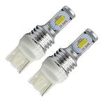 2 PZ T20/7440 72W 1000LM 6000-6500K Luce bianca brillante Auto Turn Backup Lampadine LED Luci di retromarcia, DC 12-24V, T20/7440 Backup Light, T20/7440