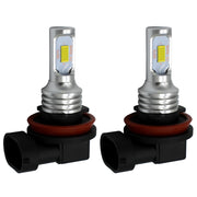 2 PZ H8/H11 72W 1000LM 6000-6500K Lampadine LED fendinebbia per auto a luce bianca super luminosa, DC 12-24V, H8/H9/H10/H11, H8/H11