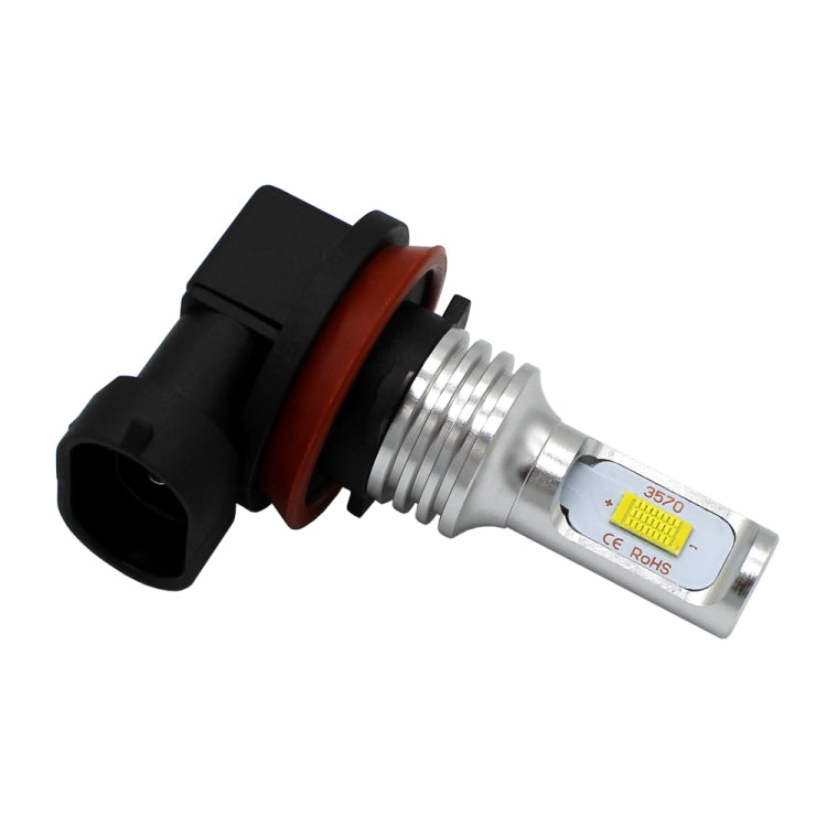 2 PZ H8/H11 72W 1000LM 6000-6500K Lampadine LED fendinebbia per auto a luce bianca super luminosa, DC 12-24V, H8/H9/H10/H11, H8/H11