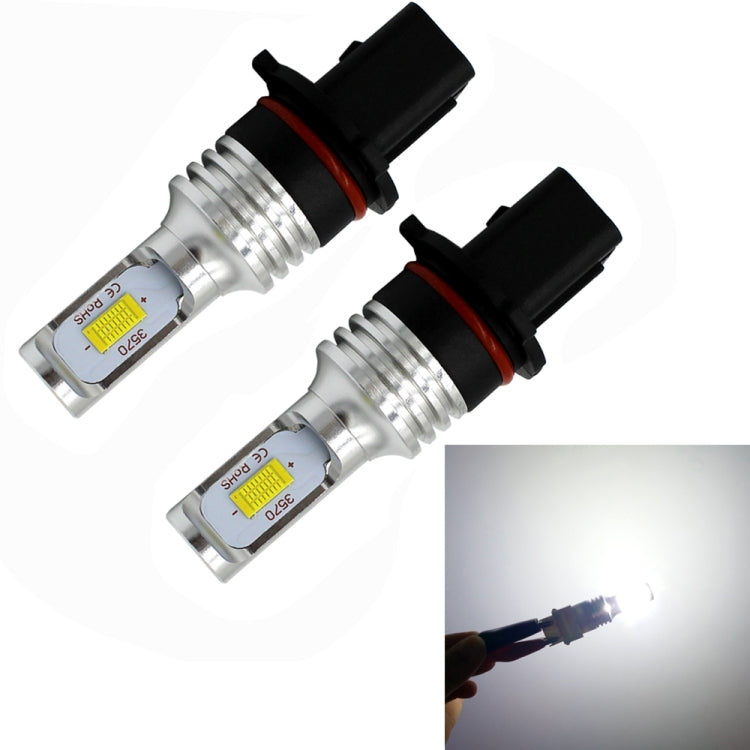 2 PZ P13w 72W 1000LM 6000-6500K Lampadine LED fendinebbia per auto a luce bianca super luminosa, DC 12-24V, P13, P13/PSX26W