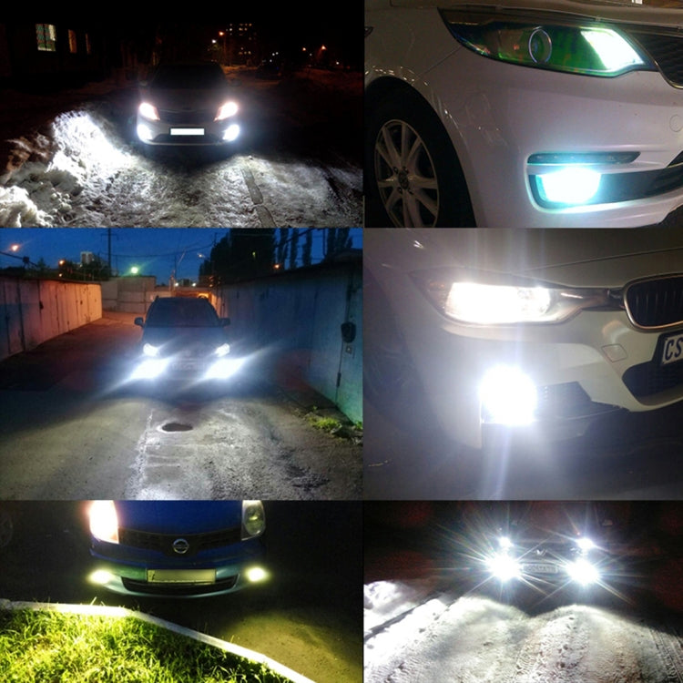 2 PZ P13w 72W 1000LM 6000-6500K Lampadine LED fendinebbia per auto a luce bianca super luminosa, DC 12-24V, P13, P13/PSX26W
