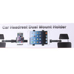Per iPhone, Galaxy, Huawei, Xiaomi, Sony, LG, HTC, Google e altri smartphone, iPad, tablet, telefoni, Car Back Seat Headrest Holder