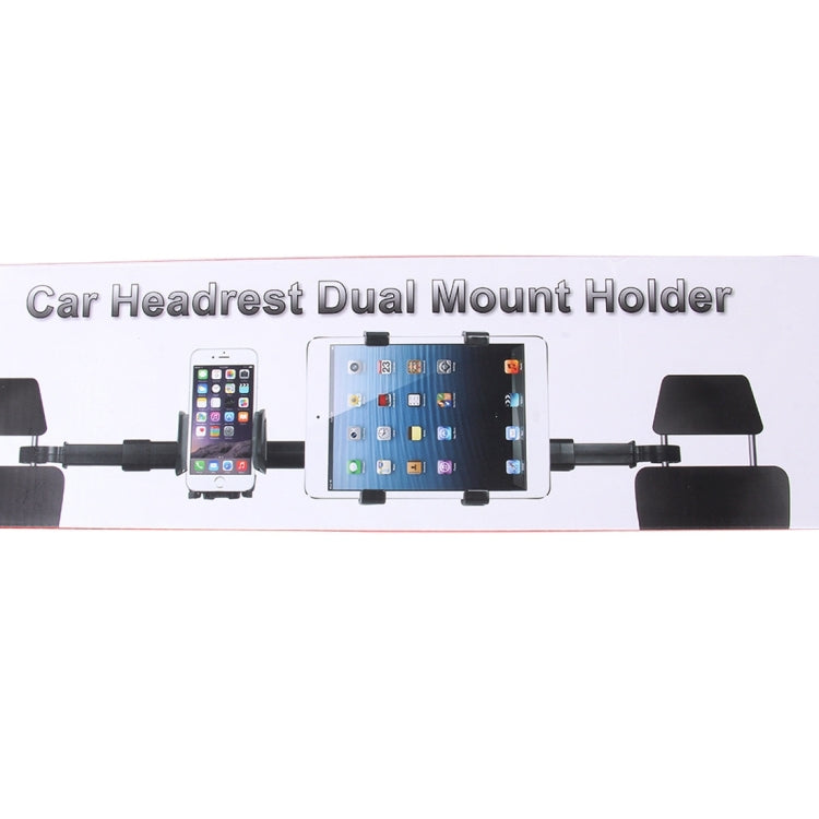 Per iPhone, Galaxy, Huawei, Xiaomi, Sony, LG, HTC, Google e altri smartphone, iPad, tablet, telefoni, Car Back Seat Headrest Holder