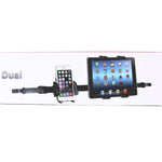 Per iPhone, Galaxy, Huawei, Xiaomi, Sony, LG, HTC, Google e altri smartphone, iPad, tablet, telefoni, Car Back Seat Headrest Holder