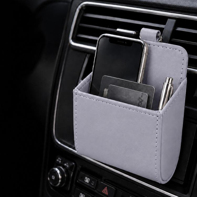 Custodia per il trasporto dell'organizzatore di immagazzinaggio della scatola della tasca del cellulare della presa d'aria dell'auto