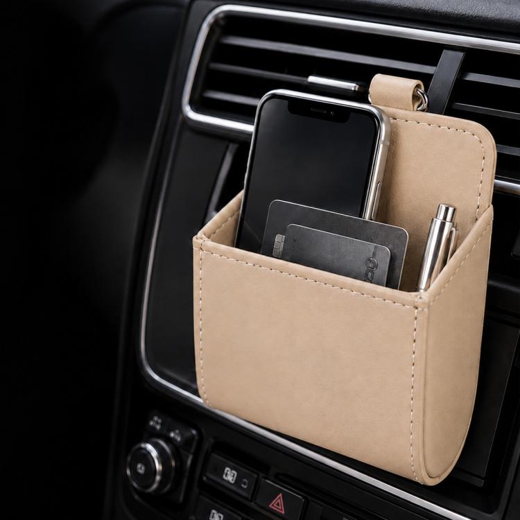 Custodia per il trasporto dell'organizzatore di immagazzinaggio della scatola della tasca del cellulare della presa d'aria dell'auto