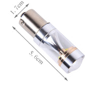 2 PZ 1156/BA15S 350LM 6000K 30W Luce bianca 6 LED CREE Canbus Luce di retromarcia per auto/Luce di svolta, DC 12V, 1156