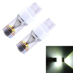 2 PZ T20/7443 350 LM 6000K Doppio Filo 30W Luce Bianca 6 LED CREE Canbus Lampadina Freno per Auto, DC 12V, T20