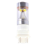 2 PZ T25/3157 Doppio Filo 2300 LM 6000K 30W Luce Bianca 6 LED CREE Canbus Lampadina Freno per Auto, DC 12V, T25
