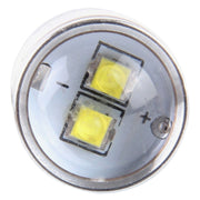 2 PZ T25/3157 Doppio Filo 2300 LM 6000K 30W Luce Bianca 6 LED CREE Canbus Lampadina Freno per Auto, DC 12V, T25