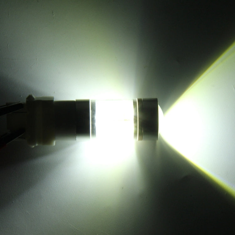 2 PZ T25/3157 Doppio Filo 2300 LM 6000K 30W Luce Bianca 6 LED CREE Canbus Lampadina Freno per Auto, DC 12V, T25