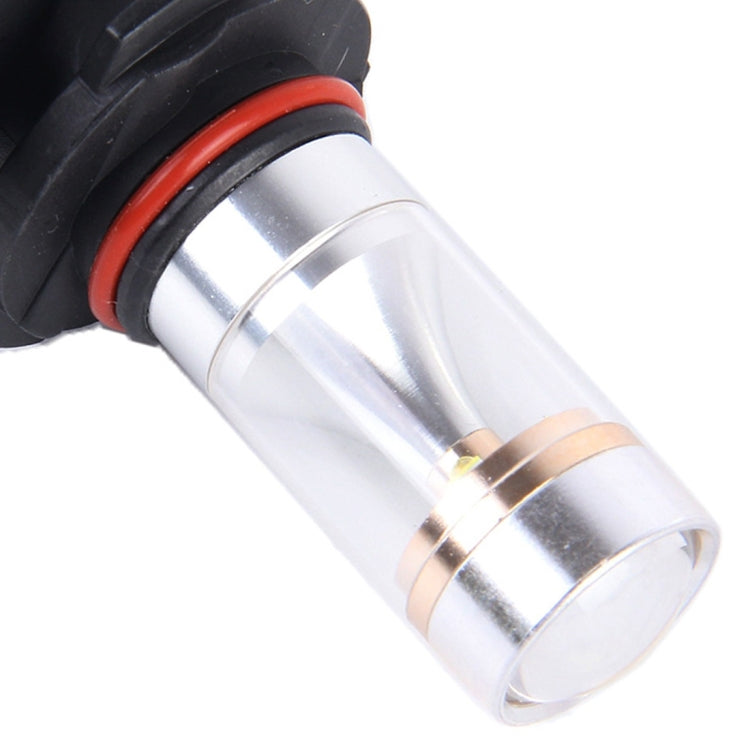 2 PZ 9006 350 LM 6000K 30W Luce bianca CREE 6 LED Lampadina fendinebbia per auto, DC 12V, 9006