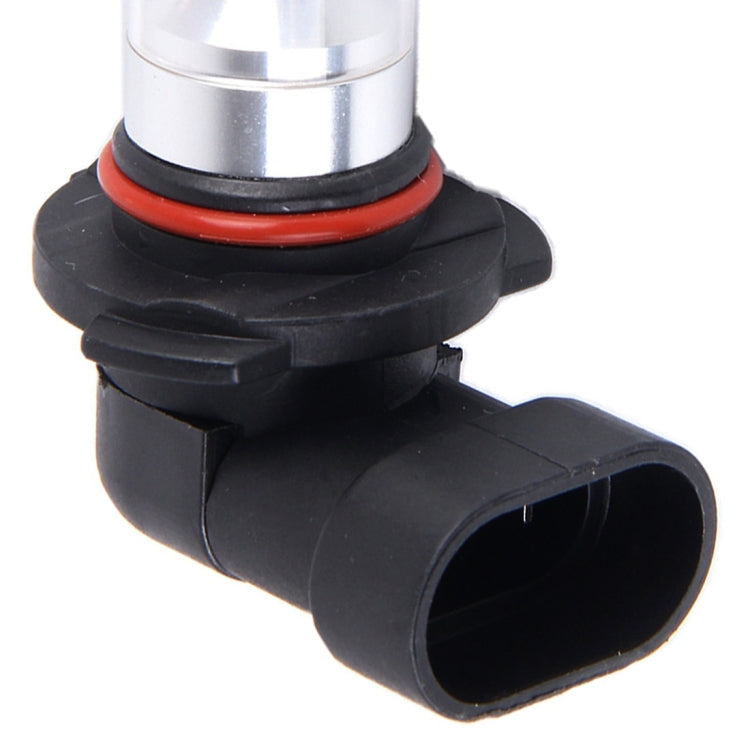 2 PZ 9006 350 LM 6000K 30W Luce bianca CREE 6 LED Lampadina fendinebbia per auto, DC 12V, 9006