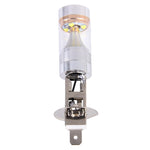 2 PZ H1 30W 350 LM 6000K Lampadina fendinebbia per auto CREE 6 LED a luce bianca, DC 12V, H1