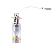 2 PZ H3 30W 350 LM 6000K Lampadina fendinebbia per auto CREE 6 LED a luce bianca, DC 12V, H3