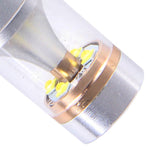 2 PZ H3 30W 350 LM 6000K Lampadina fendinebbia per auto CREE 6 LED a luce bianca, DC 12V, H3