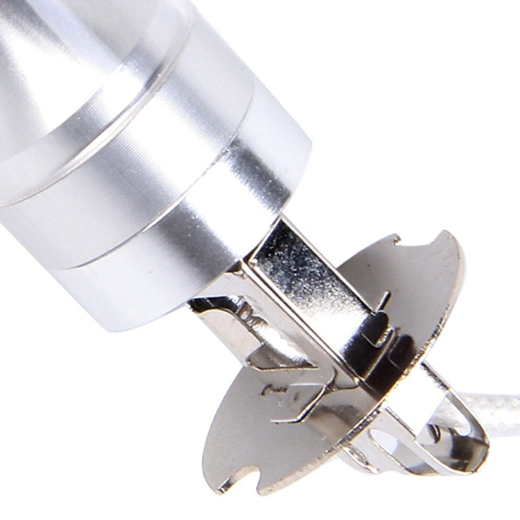 2 PZ H3 30W 350 LM 6000K Lampadina fendinebbia per auto CREE 6 LED a luce bianca, DC 12V, H3