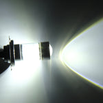 2 PZ H4 350 LM 6000K 30W Luce bianca CREE 6 LED Lampadina fendinebbia per auto, DC 12V, H4