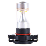 2 PZ H16 30W 350LM 6000K Lampadina fendinebbia per auto CREE 6 LED a luce bianca, DC 12V, H16