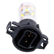 2 PZ H16 30W 350LM 6000K Lampadina fendinebbia per auto CREE 6 LED a luce bianca, DC 12V, H16