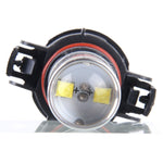 2 PZ H16 30W 350LM 6000K Lampadina fendinebbia per auto CREE 6 LED a luce bianca, DC 12V, H16