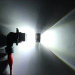 2 PZ H16 30W 350LM 6000K Lampadina fendinebbia per auto CREE 6 LED a luce bianca, DC 12V, H16