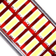 2 pezzi DC 12V 3W 36MM bicuspide luci per portiera auto luce di registro luce cruscotto luci per porte a cupola lampada da lettura a LED con 16 LED SMD 3014 luci bianche, 36MM