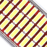 2 PZ DC 12V 6W 41MM Bicuspide Lampade per portiere auto Luce di registrazione per cruscotto Luci per porte a cupola Lampada da lettura a LED con 33 LED SMD 3014 Luci bianche, 41MM