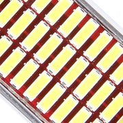 2 PZ DC 12V 6W 41MM Bicuspide Lampade per portiere auto Luce di registrazione per cruscotto Luci per porte a cupola Lampada da lettura a LED con 33 LED SMD 3014 Luci bianche, 41MM