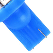2 luci di ingombro a luce blu T10 3W 6 LED SMD 5630. DC 12V., 5630-6SMD