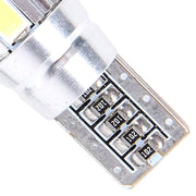 Lampada per luci di ingombro per auto Canbus senza errori 2PCS T10 3W 6 SMD 5630 LED, DC 12V, 6 SMD 5630 LEDs/White Light, 6 SMD 5630 LEDs/Pink Light, 6 SMD 5630 LEDs/Green Light