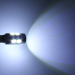 Lampada per luci di ingombro per auto, 2 pezzi T10 6W a luce bianca 10 SMD 5630 LED, DC 12V, 10 SMD 5630 LEDs