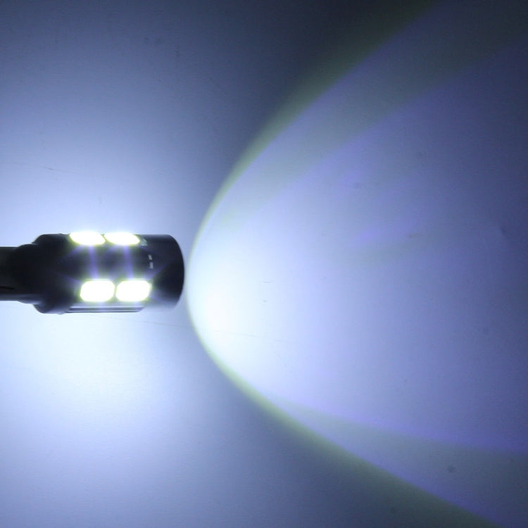 Lampada per luci di ingombro per auto, 2 pezzi T10 6W a luce bianca 10 SMD 5630 LED, DC 12V, 10 SMD 5630 LEDs