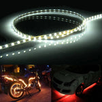 Striscia LED flessibile impermeabile 45 LED 12V 90 cm