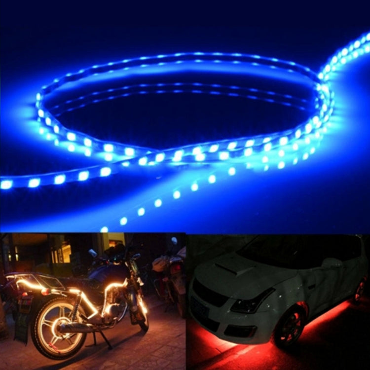 Striscia luminosa LED impermeabile 45 SMD 90 cm per auto DC 12V