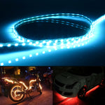 Striscia luminosa LED impermeabile 45 SMD 90 cm DC 12V