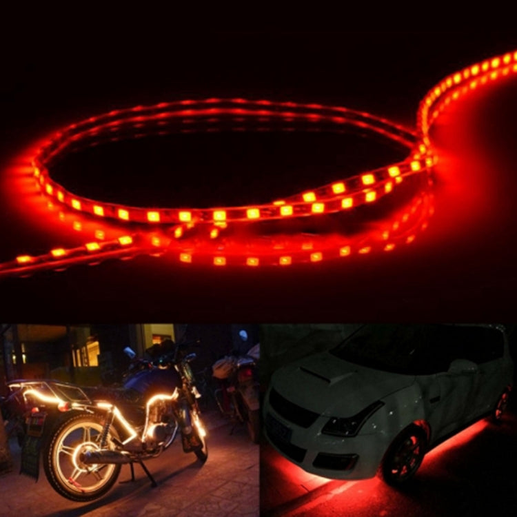 Striscia luminosa LED impermeabile 45 SMD 90 cm DC 12V