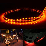 Striscia luminosa LED impermeabile 45 SMD 90 cm DC 12V