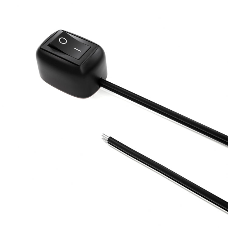 Interruttore Jtron per auto fai da te da 1 m, pulsante di accensione/spegnimento DC 12 V per fendinebbia, DRL, strisce LED, 1m
