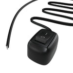 Interruttore Jtron per auto fai da te da 1 m, pulsante di accensione/spegnimento DC 12 V per fendinebbia, DRL, strisce LED, 1m
