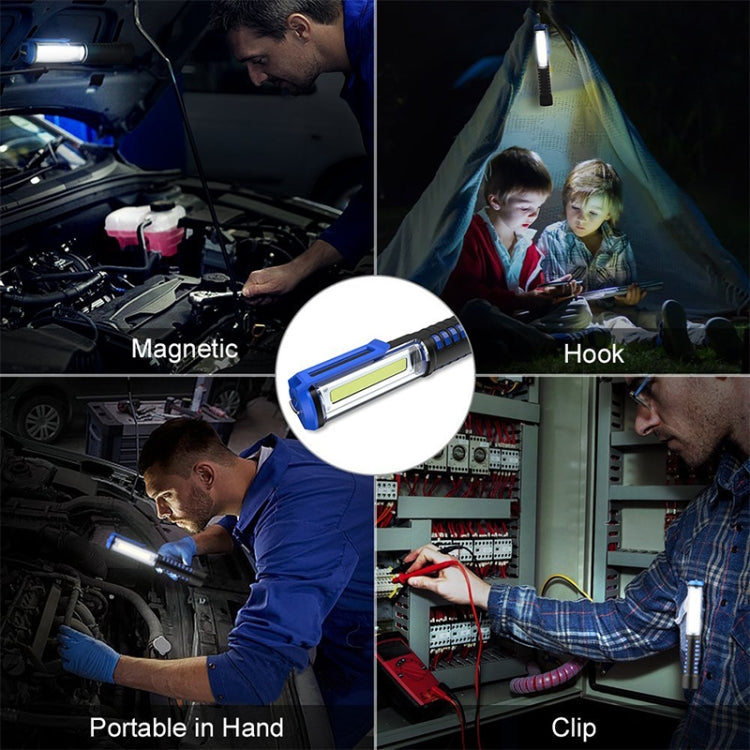 Jtron Car Home Car Work Manutenzione Lampada Ispezione Manutenzione Luce Lampada di ricarica COBLED di emergenza, Work Maintenance Lamp