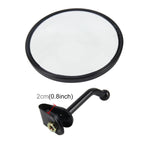 Specchietto retrovisore per seggiolino auto Specchietto retrovisore ausiliario per la sicurezza dei bambini con clip da 2 cm, With 2cm Clip