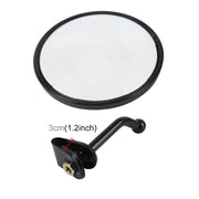 Specchietto retrovisore per seggiolino auto Specchietto retrovisore ausiliario per la sicurezza dei bambini con clip da 3 cm, With 3cm Clip