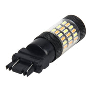 3157 5W 450LM 60LED DC 12V SMD-4014 Luce di stop per auto per auto Indicatori di direzione Luci per auto (luce bianca + luce gialla), 3157