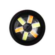 3157 5W 450LM 60LED DC 12V SMD-4014 Luce di stop per auto per auto Indicatori di direzione Luci per auto (luce bianca + luce gialla), 3157