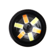 2 PZ 7440 5W 450LM 60LED DC 12V SMD-4014 Luce di stop per auto per auto Indicatori di direzione Set di sorgenti per auto (luce bianca + luce gialla), Lunghezza cavo: 40 cm, 7440